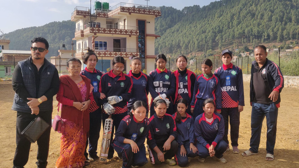 नेपालले दुईदेशीय दृष्टिविहीन महिला क्रिकेटमा भाग लिने